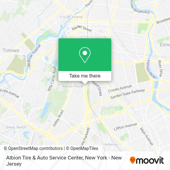 Albion Tire & Auto Service Center map