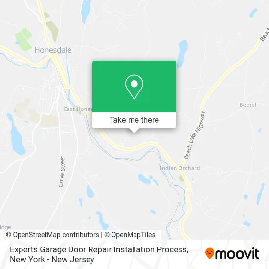 Experts Garage Door Repair Installation Process map