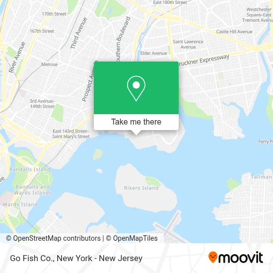 Go Fish Co. map