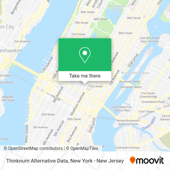 Thinknum Alternative Data map