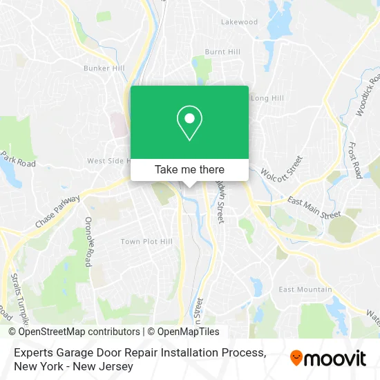 Experts Garage Door Repair Installation Process map