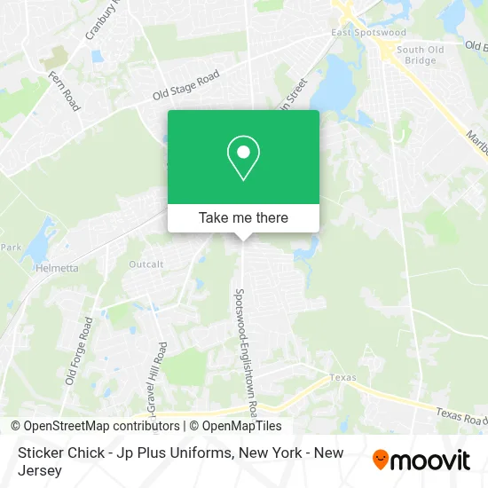 Sticker Chick - Jp Plus Uniforms map