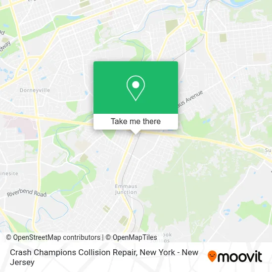 Crash Champions Collision Repair map