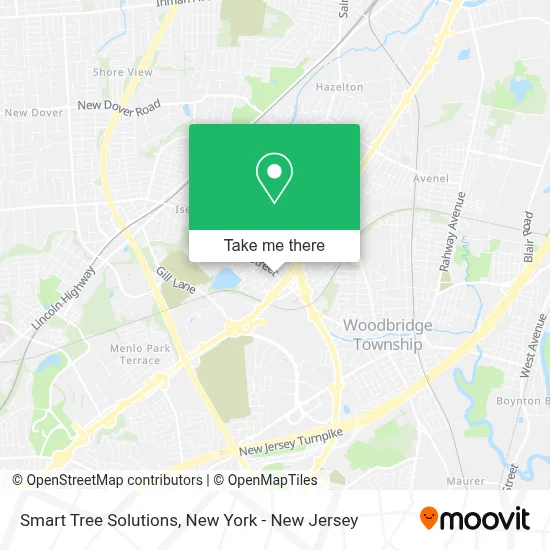 Smart Tree Solutions map