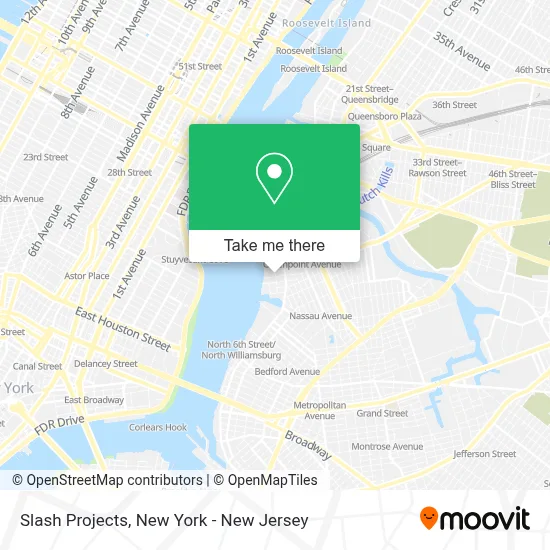 Slash Projects map