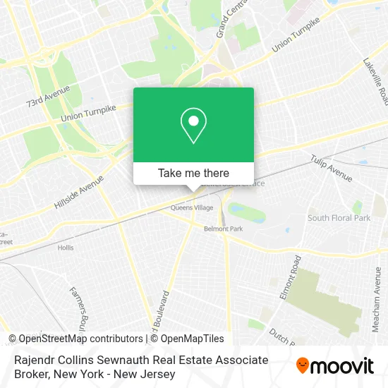 Rajendr Collins Sewnauth Real Estate Associate Broker map