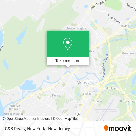 G&B Realty map