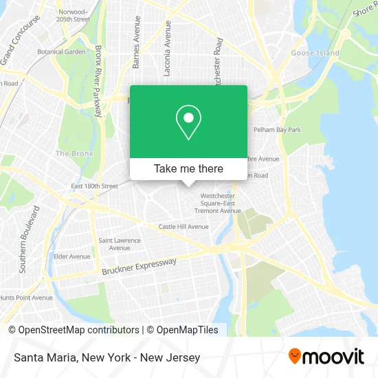 Santa Maria map