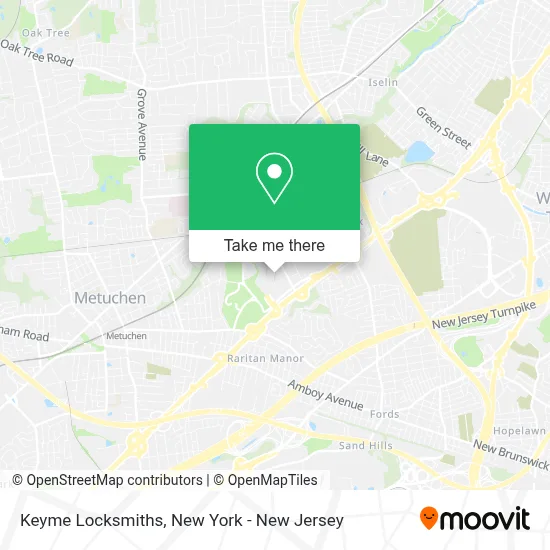 Keyme Locksmiths map