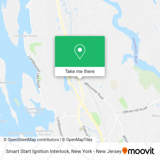 Smart Start Ignition Interlock map