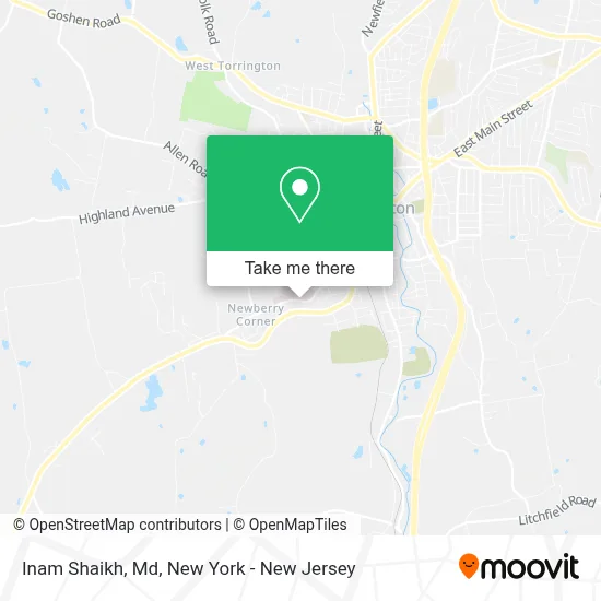 Inam Shaikh, Md map