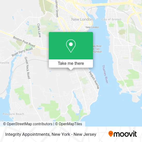 Integrity Appointments map