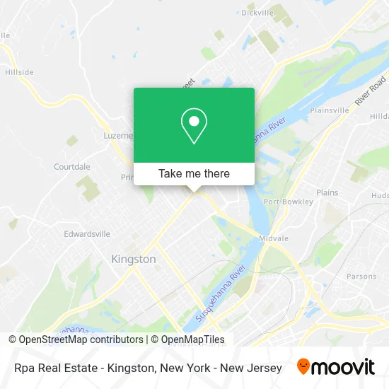 Rpa Real Estate - Kingston map