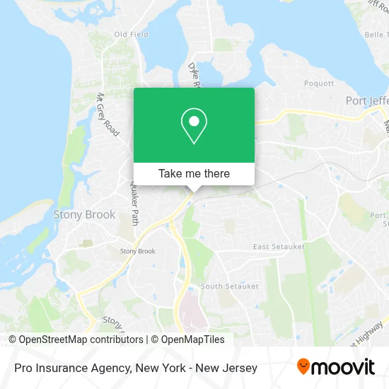 Pro Insurance Agency map