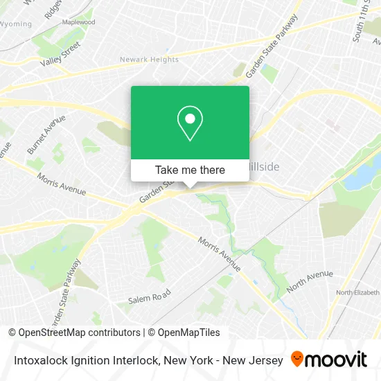 Intoxalock Ignition Interlock map