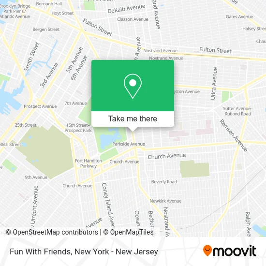 Fun With Friends map