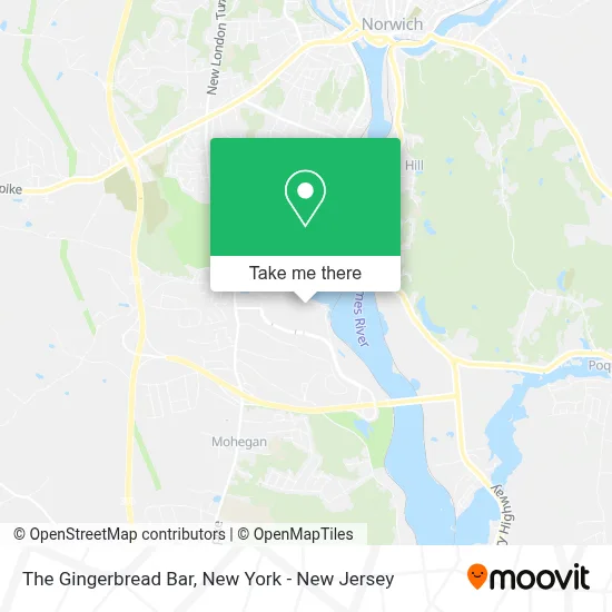 The Gingerbread Bar map