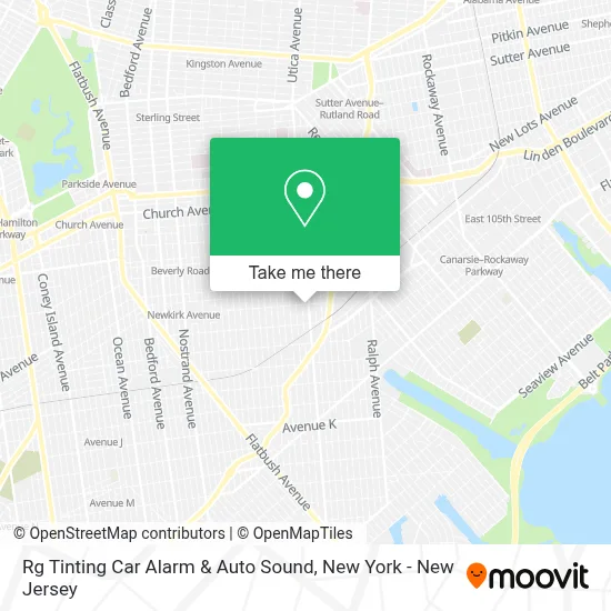 Rg Tinting Car Alarm & Auto Sound map