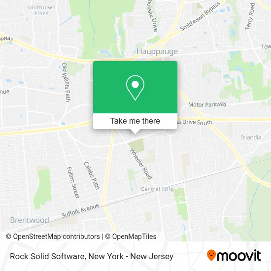 Rock Solid Software map