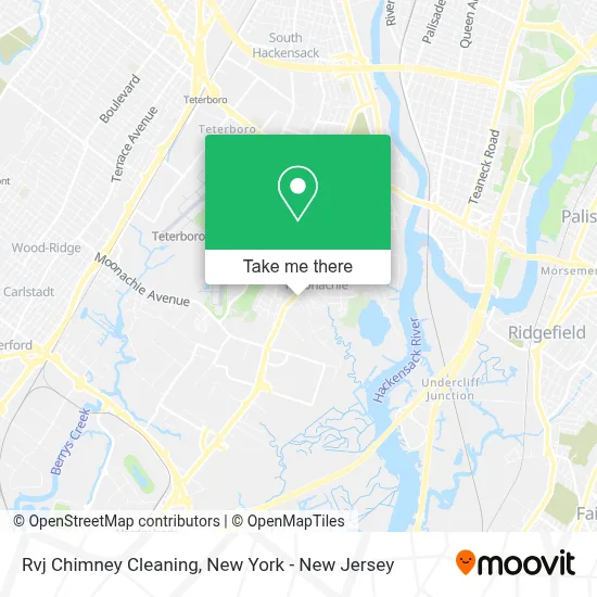 Rvj Chimney Cleaning map