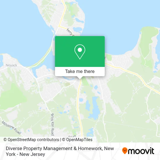 Diverse Property Management & Homework map