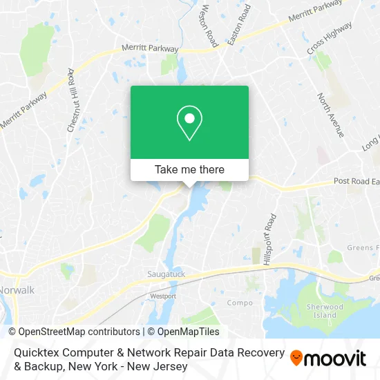 Quicktex Computer & Network Repair Data Recovery & Backup map