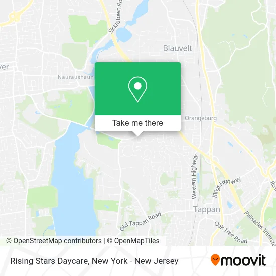 Rising Stars Daycare map