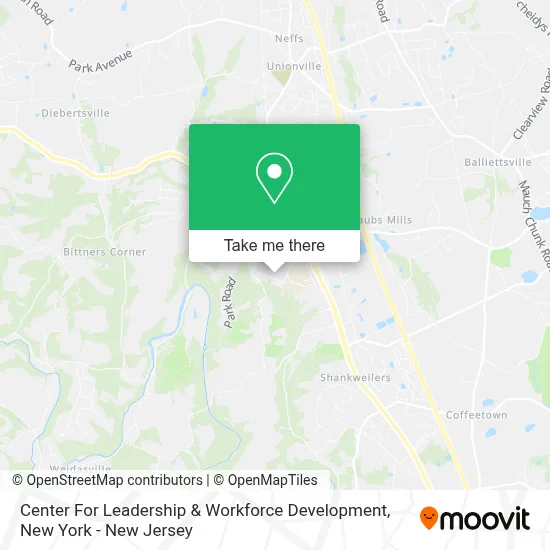 Center For Leadership & Workforce Development map