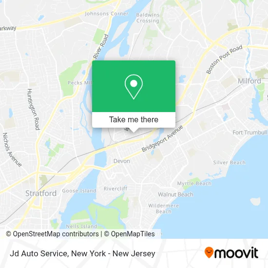 Jd Auto Service map