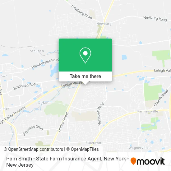 Pam Smith - State Farm Insurance Agent map