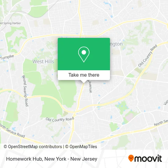 Homework Hub map
