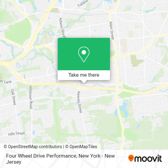 Four Wheel Drive Performance map