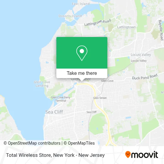 Total Wireless Store map