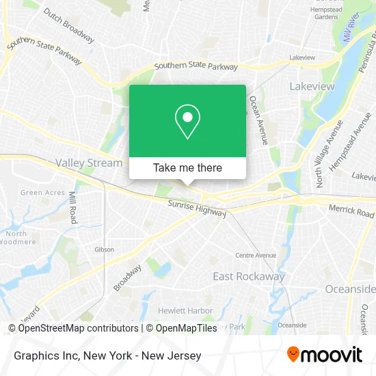 Graphics Inc map