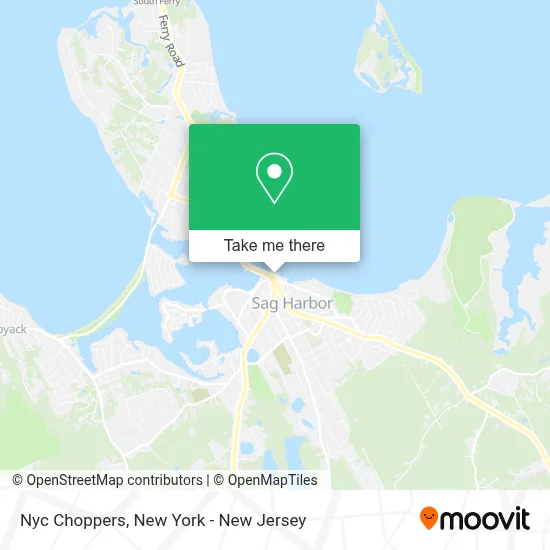 Nyc Choppers map