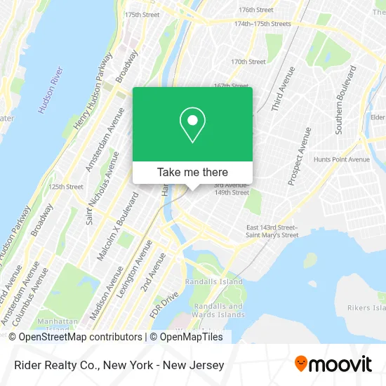 Rider Realty Co. map