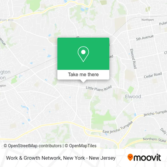 Work & Growth Network map