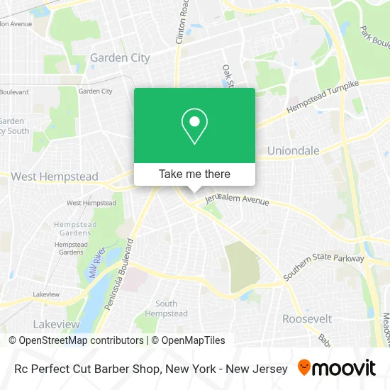 Rc Perfect Cut Barber Shop map