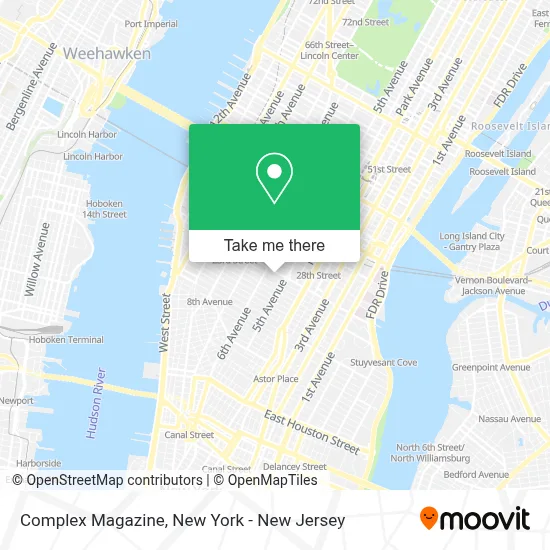 Complex Magazine map