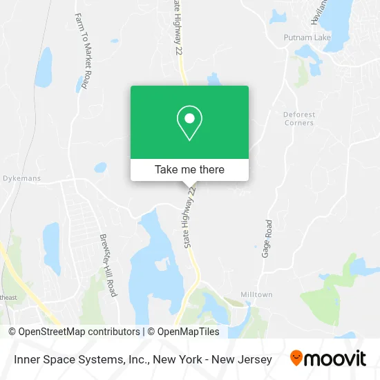 Inner Space Systems, Inc. map