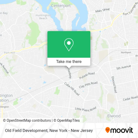Old Field Development map