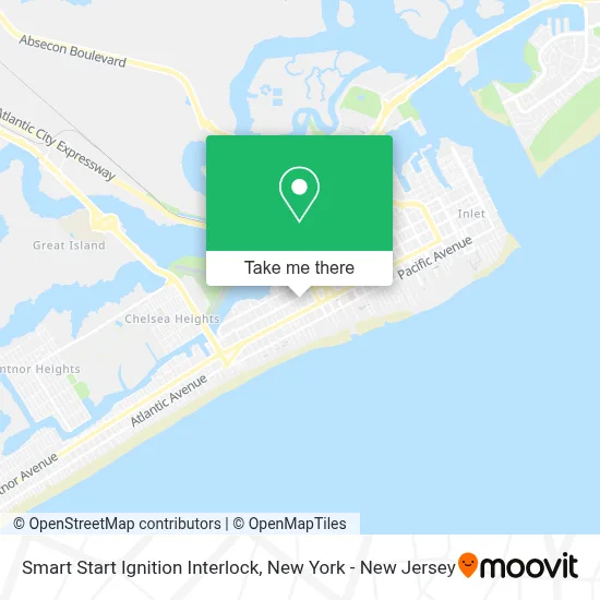 Smart Start Ignition Interlock map