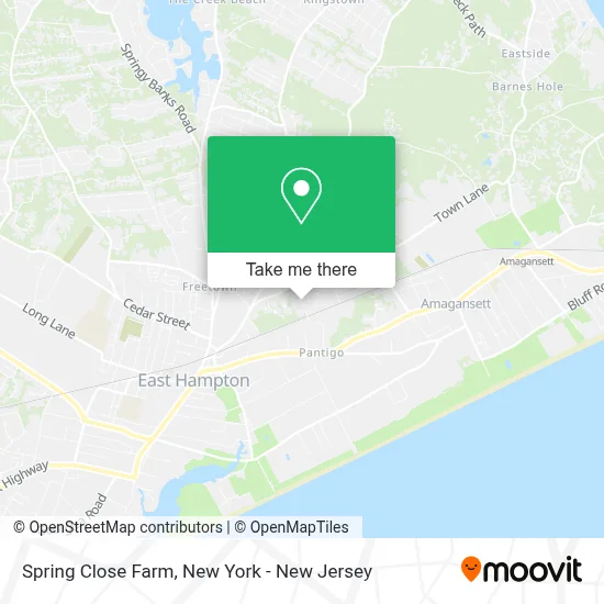 Spring Close Farm map
