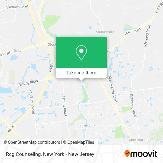 Rcg Counseling map