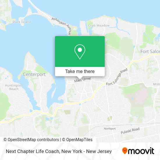 Next Chapter Life Coach map