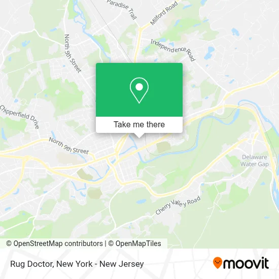 Rug Doctor map