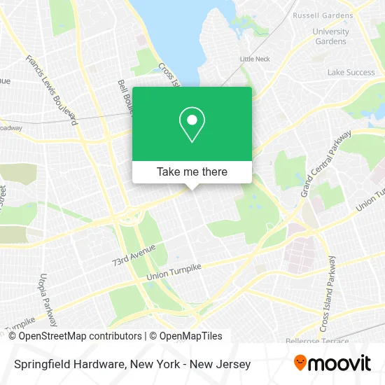 Springfield Hardware map