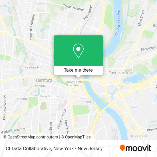 Ct Data Collaborative map
