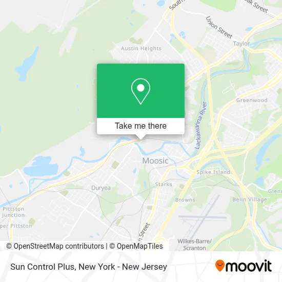 Sun Control Plus map