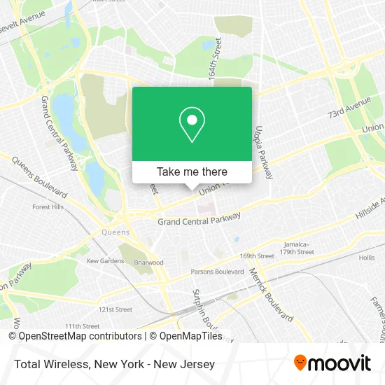 Total Wireless map
